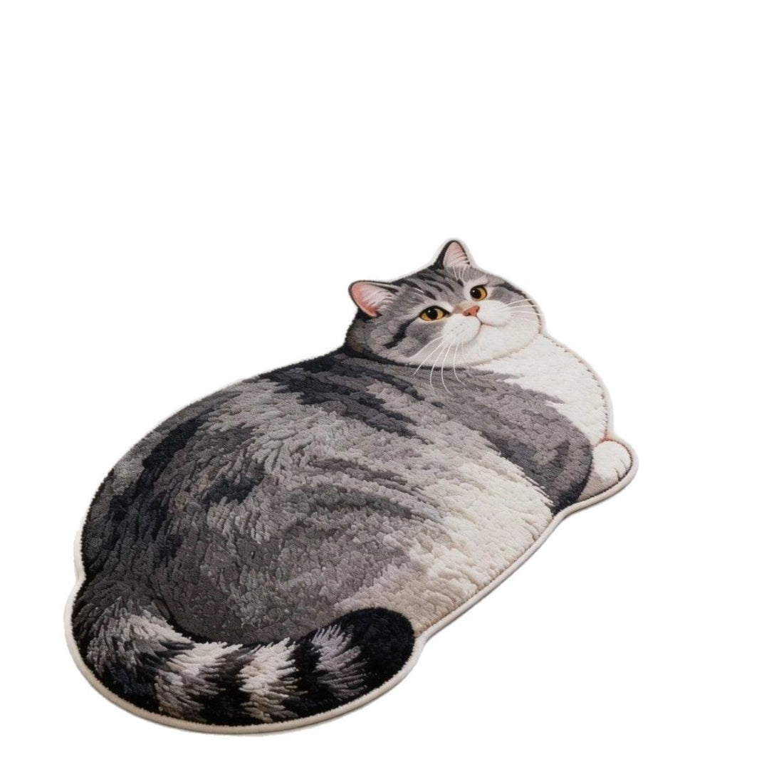 Cat Design Bath Mat Kalsten