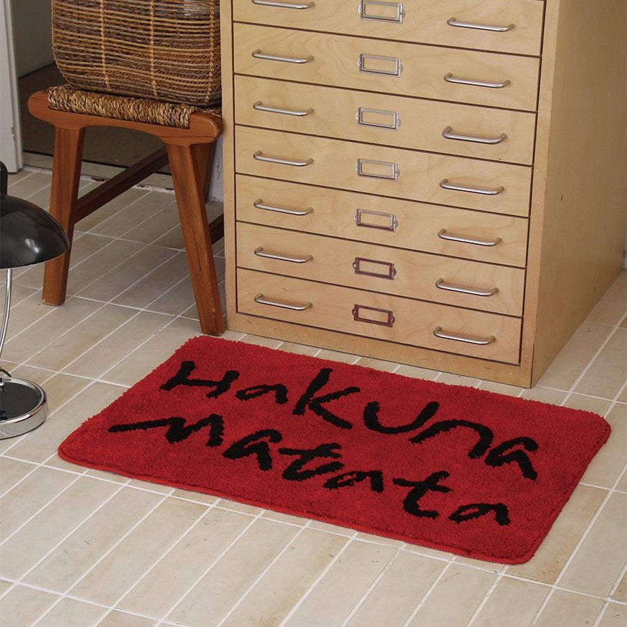 Motivational Quote Floor Rug Kalsten