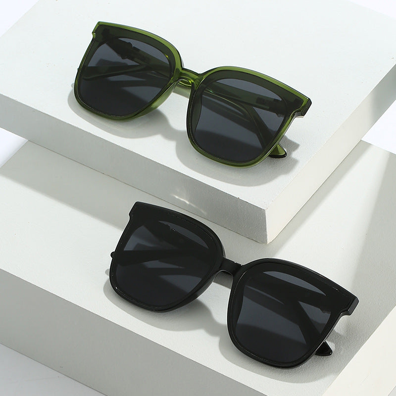 Oversized Square Frame Sunglasses with UV Protection Kalsten