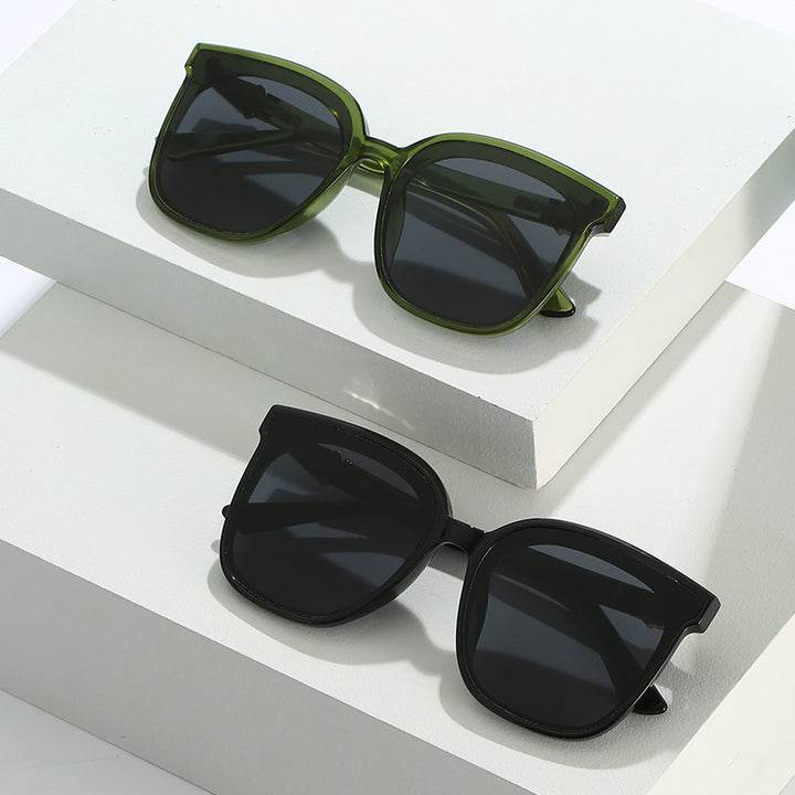 Oversized Square Frame Sunglasses with UV Protection Kalsten