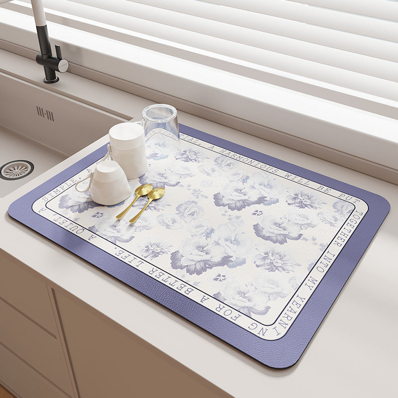 Floral-Patterned Kitchen Placemats