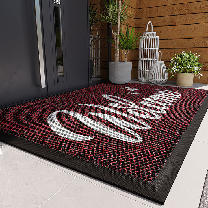Decorative Mesh Welcome Mat Kalsten