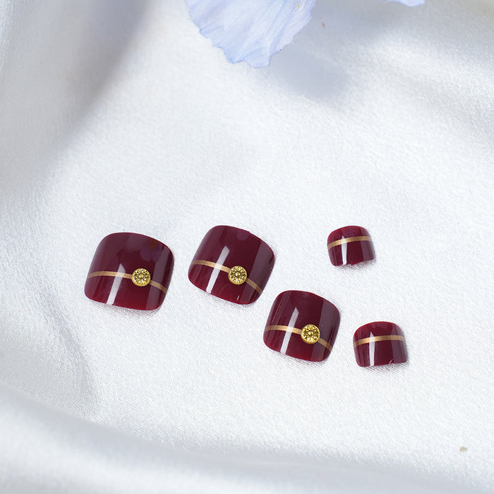 Elegant Press-On Nail Set Kalsten