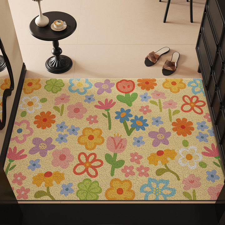 Playful Dog-Themed Area Mat