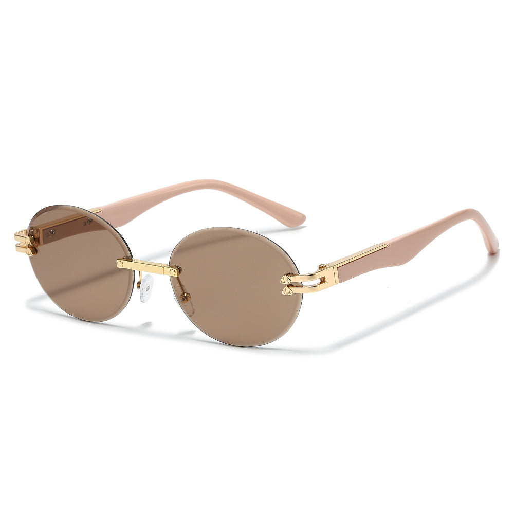 Stylish Round Frame Sunglasses Kalsten