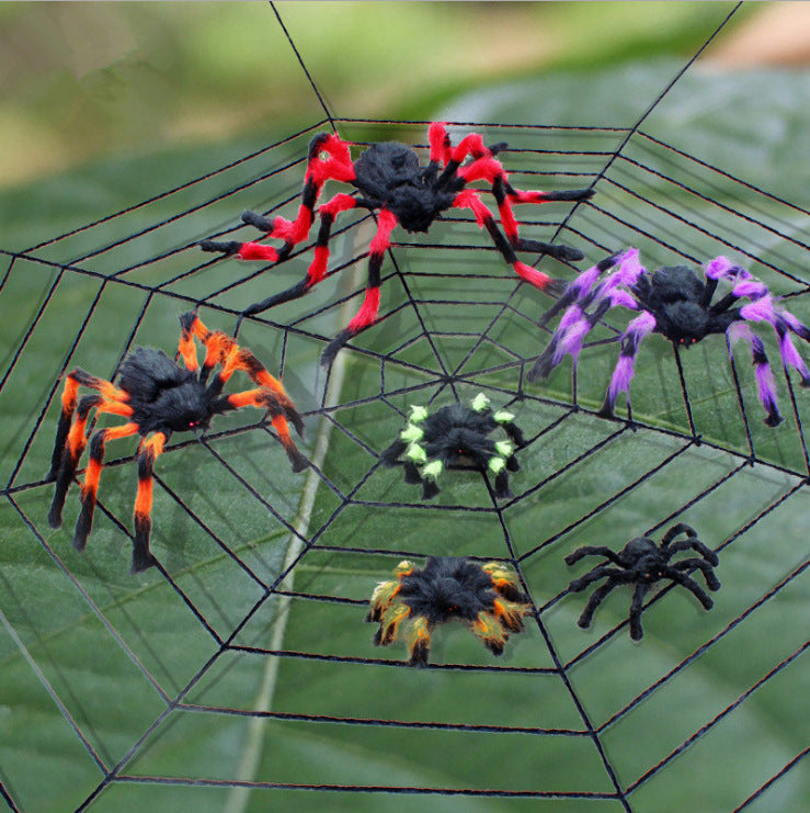 Realistic Spider Decorations Set Kalsten