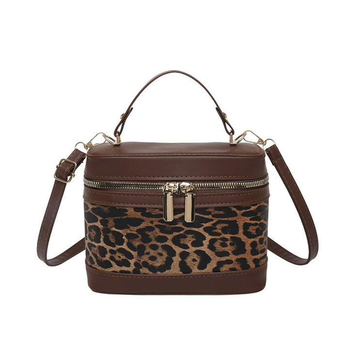 WoChic Leather and Fabric Crossbody Bag Kalsten