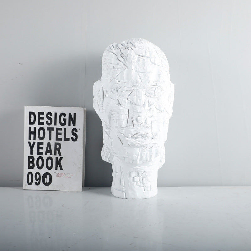 Abstract Artistic Head Sculpture