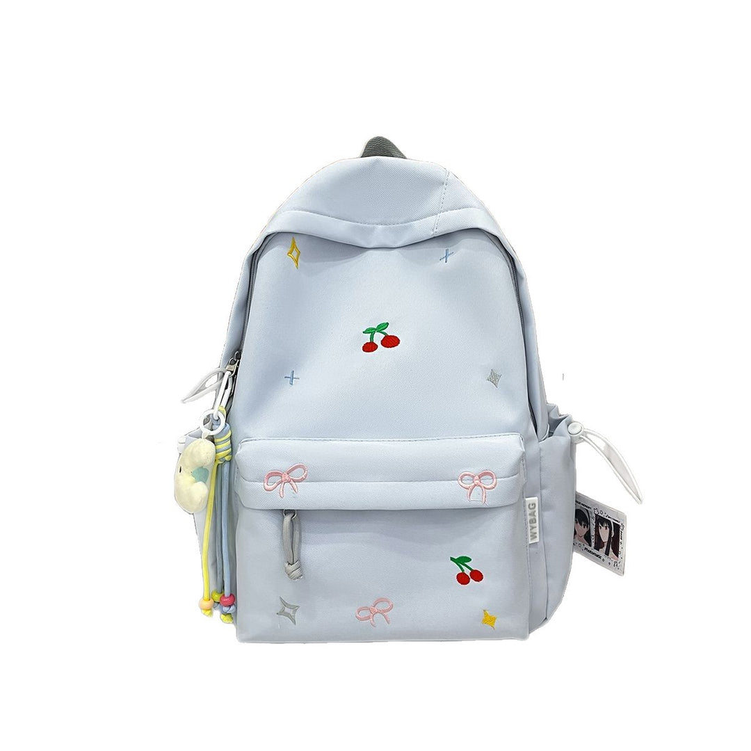 Playful backpack with embroidery Kalsten