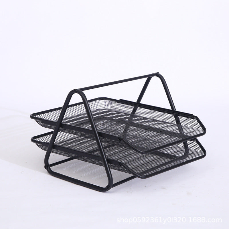 Multi-Layer Mesh Filing Rack Kalsten