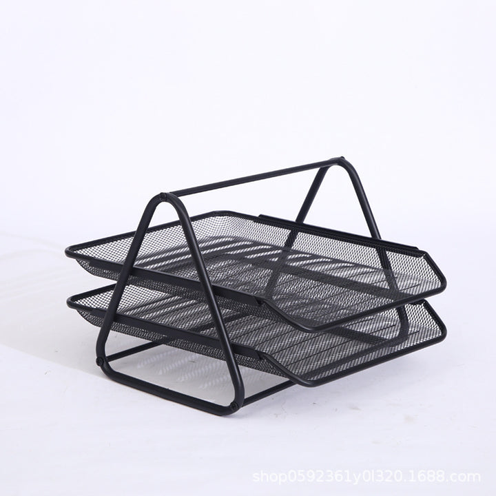 Multi-Layer Mesh Filing Rack Kalsten