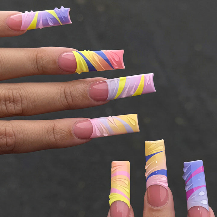 Artistic Long Nail Tips Kalsten