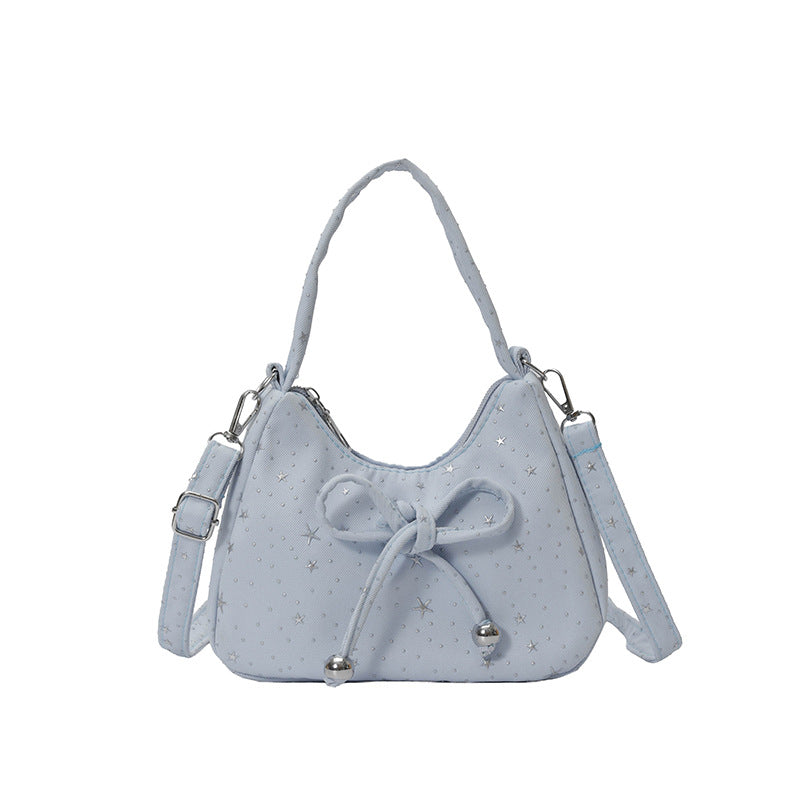 WoDecorative Star-Patterned Hobo Bag Kalsten