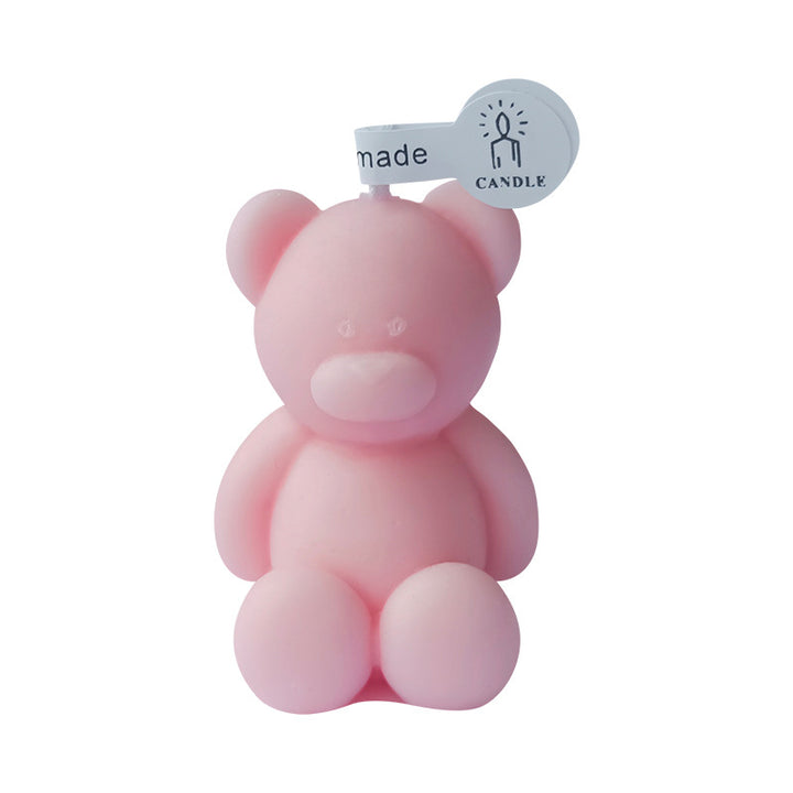 Cute Teddy Bear Candle Holder