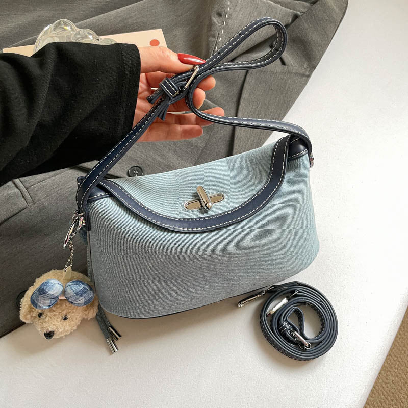 Stylish Soft Fabric Crossbody Handbag Kalsten