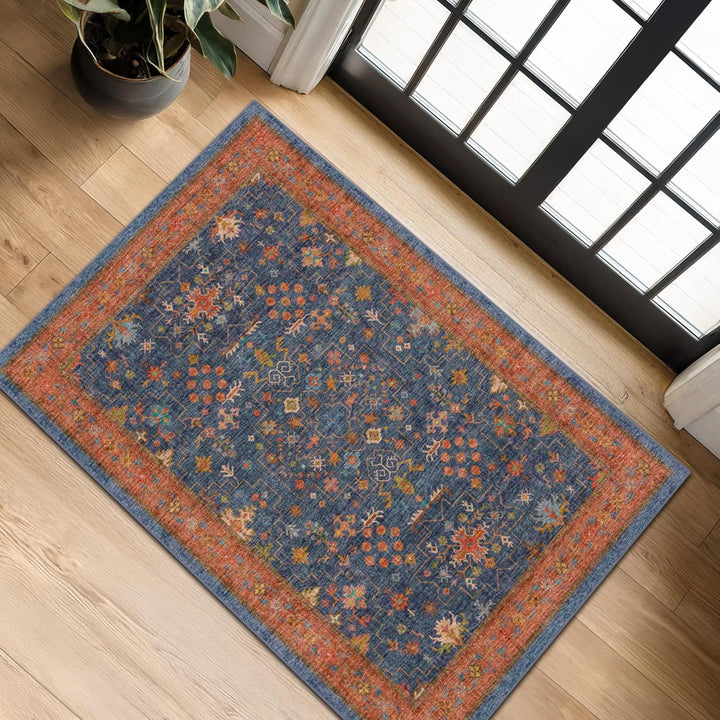 Vintage-Inspired Paisley Area Rug
