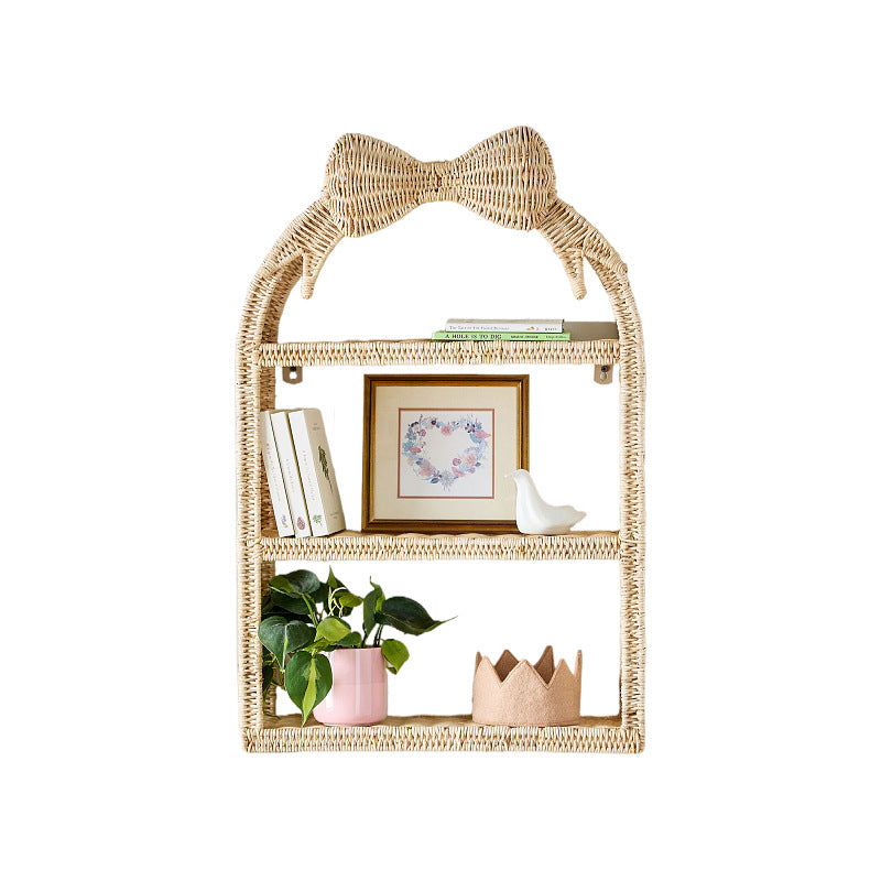 Basket shelf with bow motif Kalsten