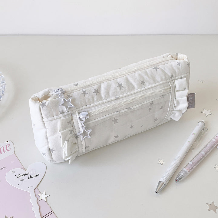 Star-Patterned Pencil Case Kalsten
