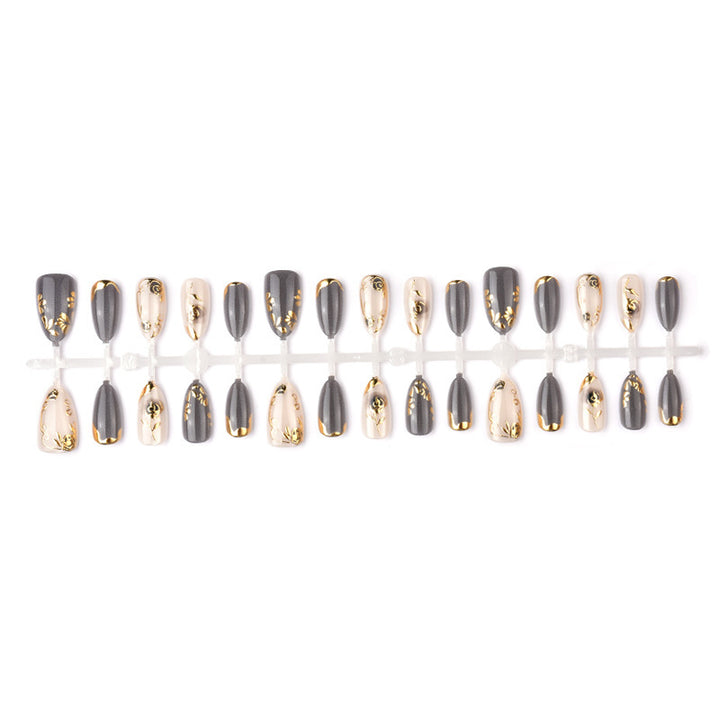 Artificial nails with elegant rose designs Kalsten