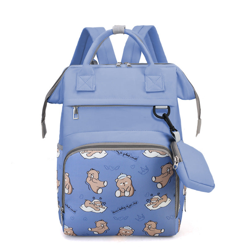 Playful Animal Print Backpack Kalsten