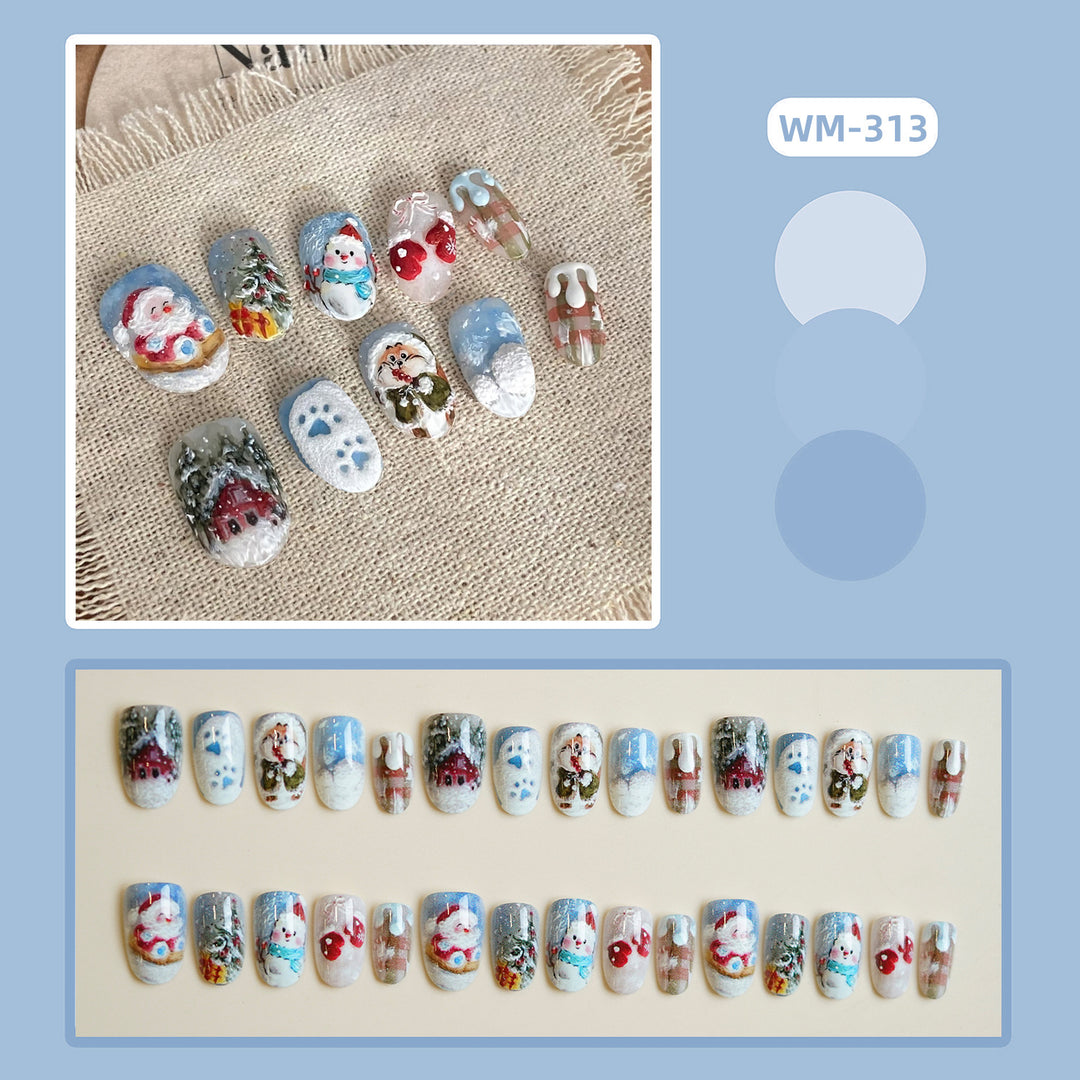 Artistic Press-On Nail Set Kalsten