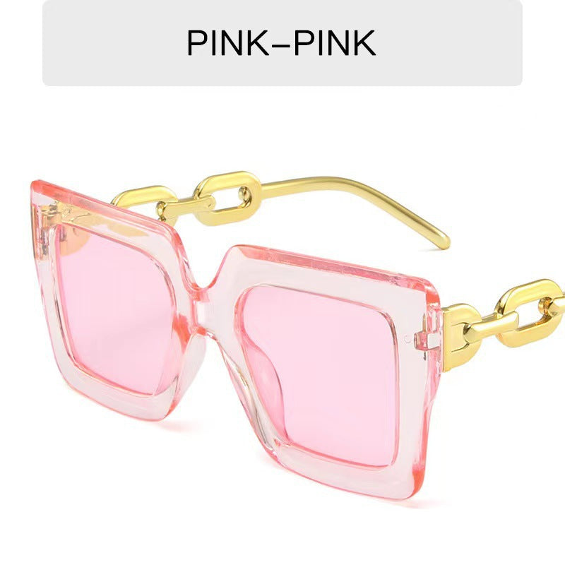 Stylish Wide Square Frame Sunglasses Kalsten