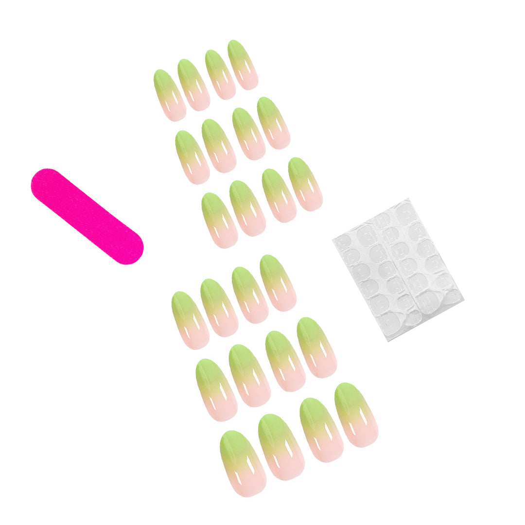 Artistic stiletto nails with a gentle gradient Kalsten