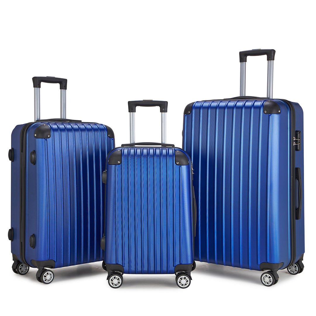 Unisex Durable Hard Shell Rolling Suitcase Kalsten