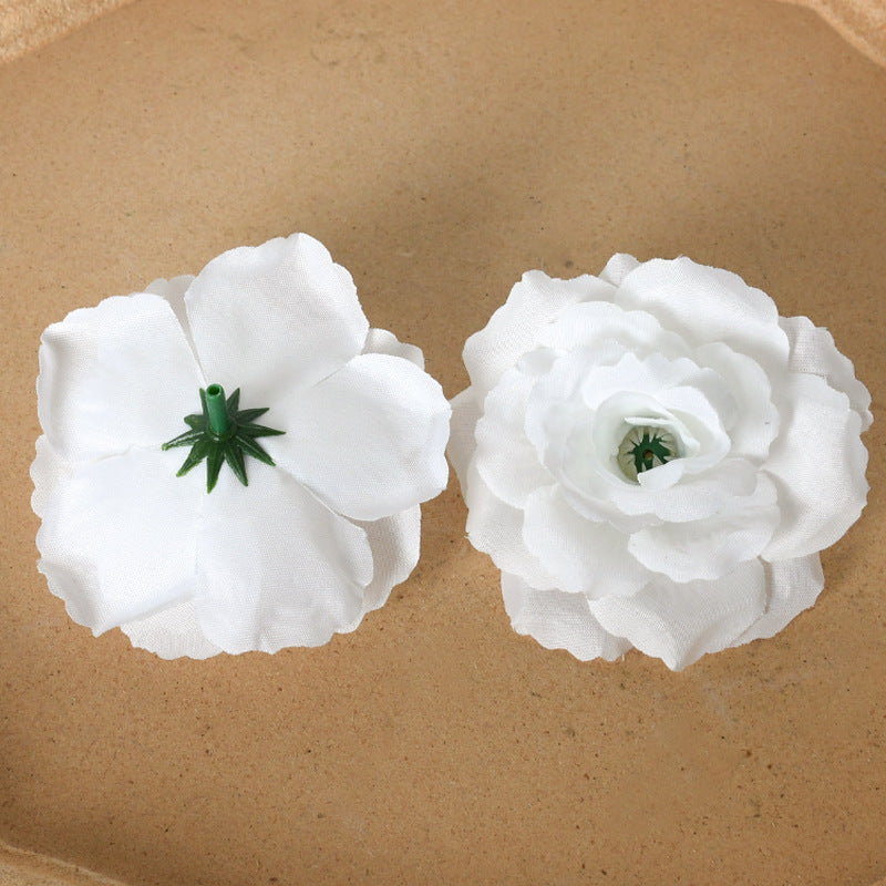 Floral Embellished Hair Clips