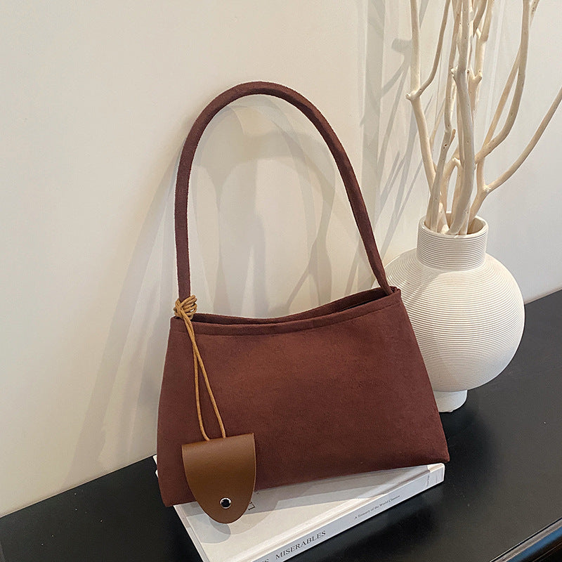 WoTextured Fabric Shoulder Bag Kalsten