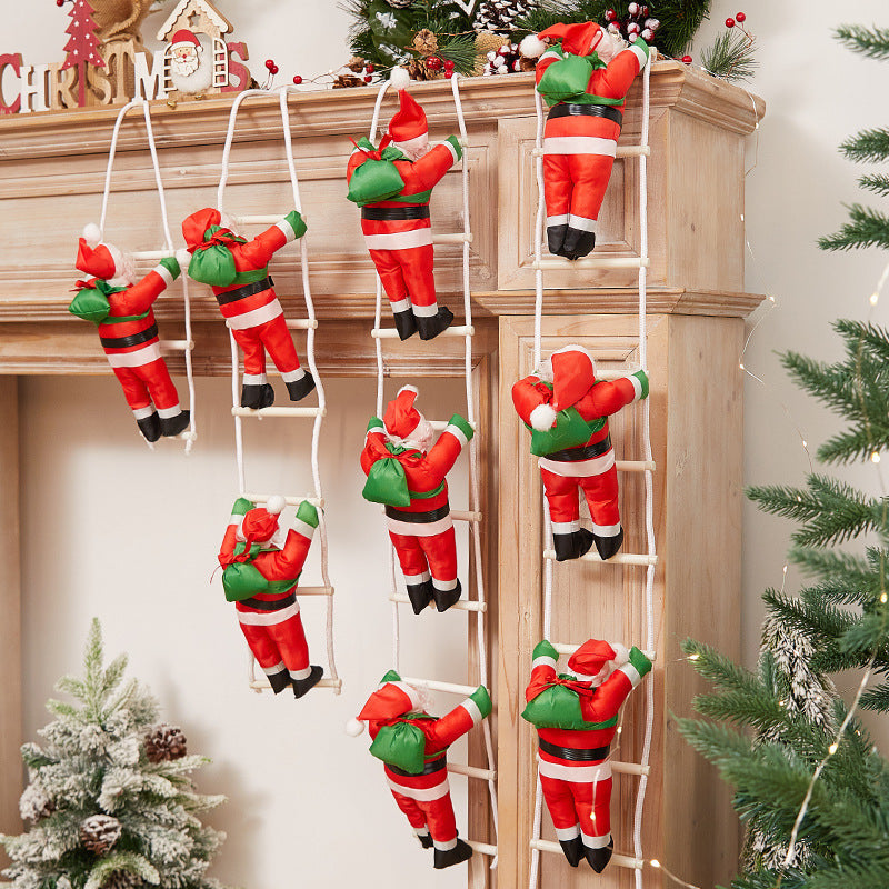 Playful Santa Claus Decoration Figure Kalsten