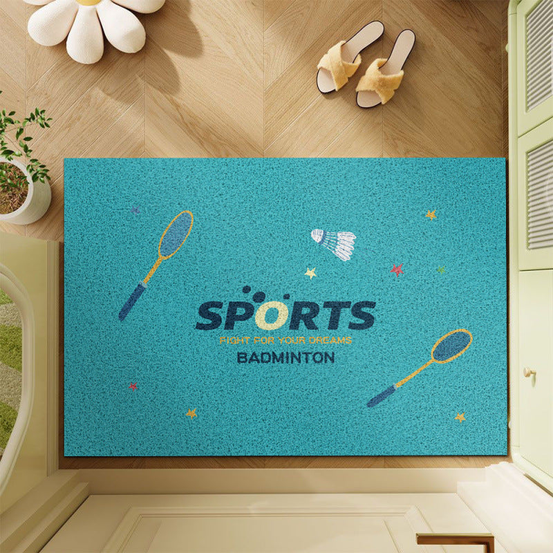 Sports-Themed Welcome Mat Kalsten