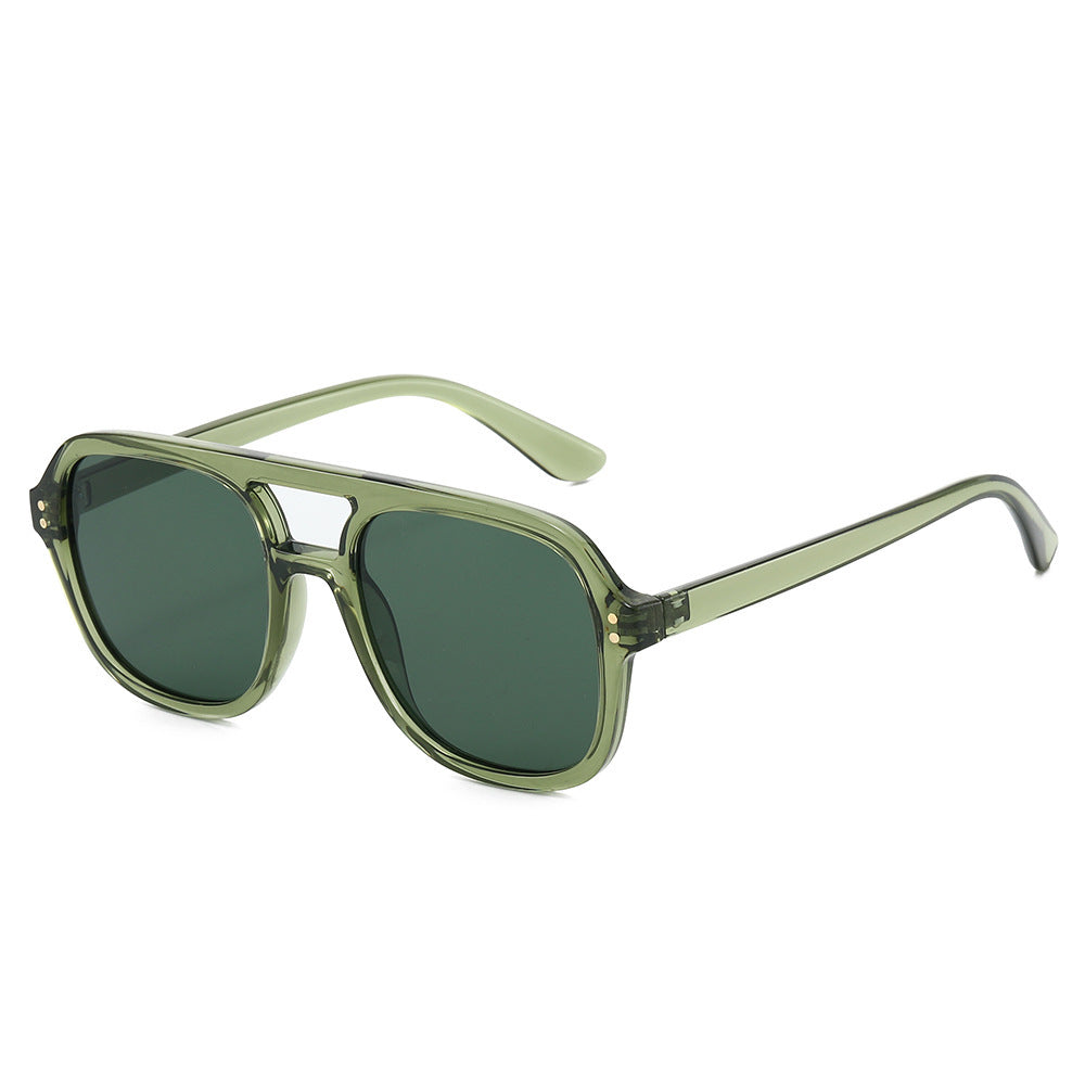 Bold Geometric Frame Sunglasses Kalsten
