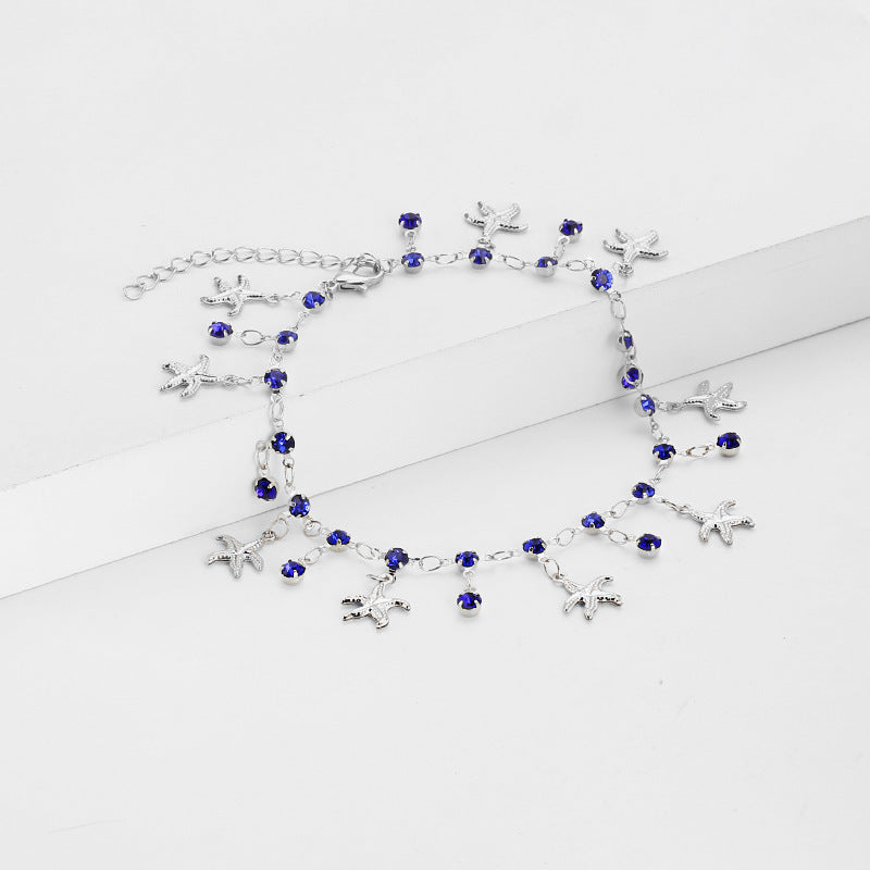 Starfish Charm Anklet Kalsten