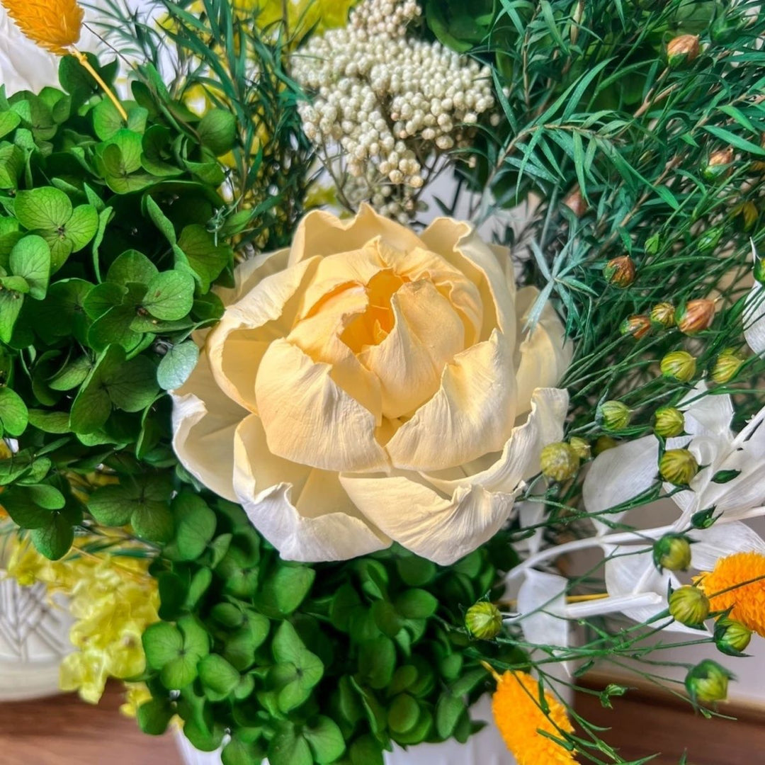 Lush Hydrangea Floral Arrangement
