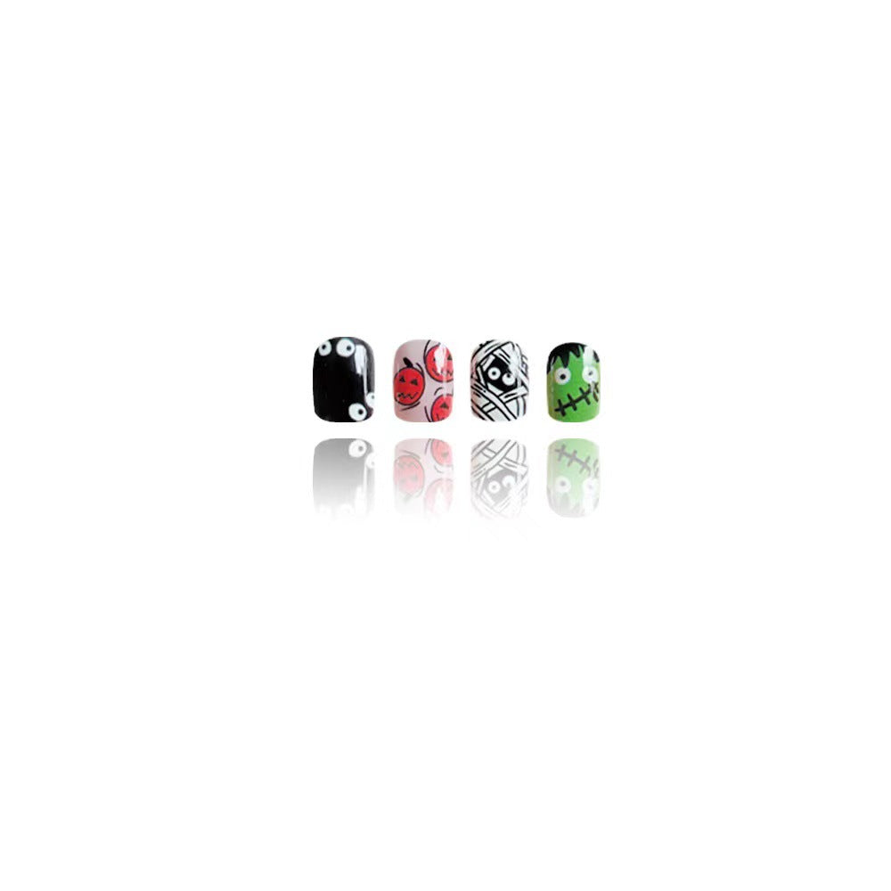 Halloween Artificial Nail Set with Creative 3D Designs Kalsten