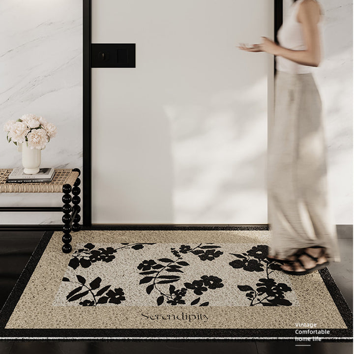 Decorative Floral Bath Mat