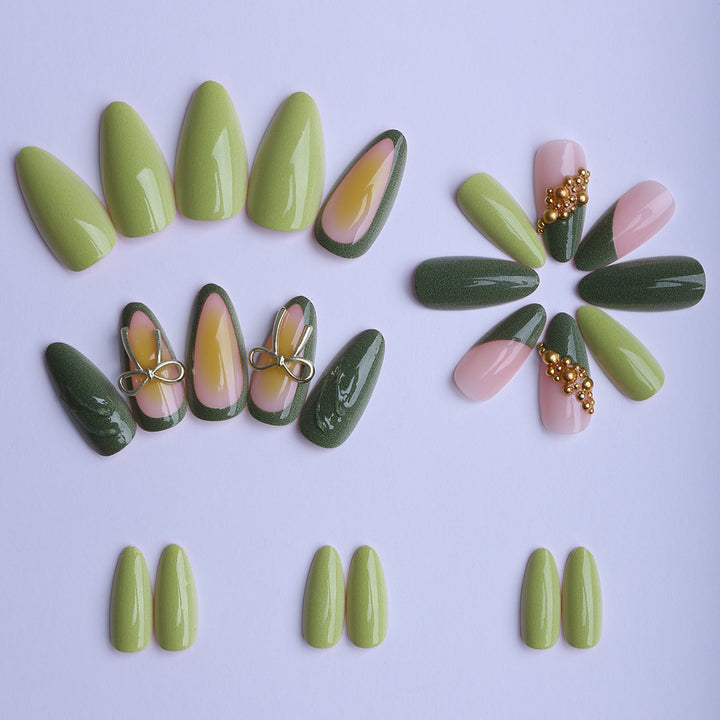 Artificial Fingernails with Creative Accents Kalsten