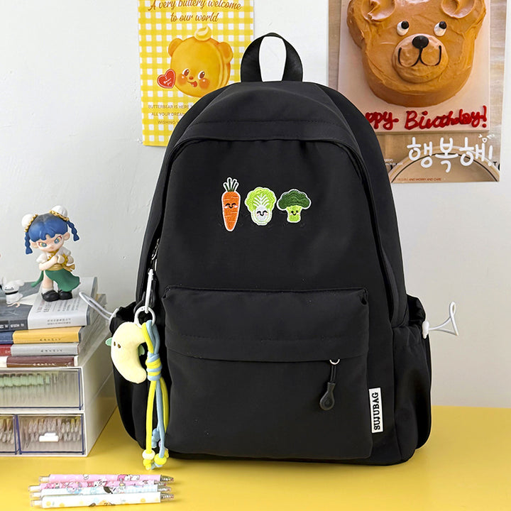 Casual Animated Vegetable-Themed Backpack Kalsten