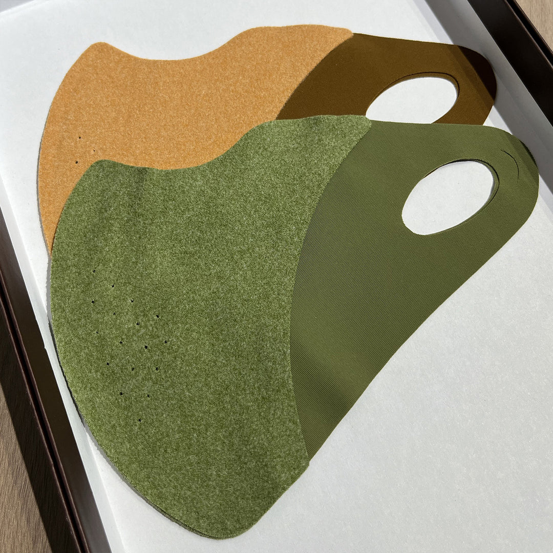 Contoured Neoprene Reusable Face Mask with Breathable Perforated Panel Kalsten