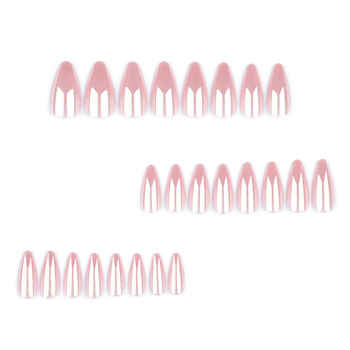Elegant Stiletto Nails with Glossy Finish Kalsten