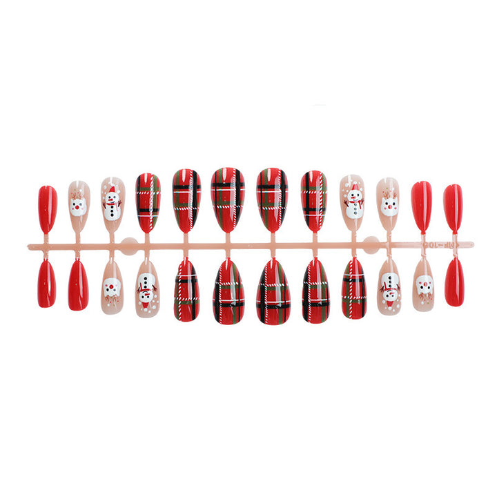Festive Themed Press-On Nail Art Set Kalsten 1790636706
