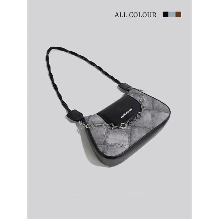 Fashion-Forward Quilted Shoulder Bag Kalsten