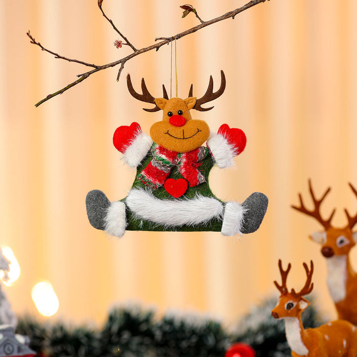 Decorative Felt Santa Ornament Kalsten