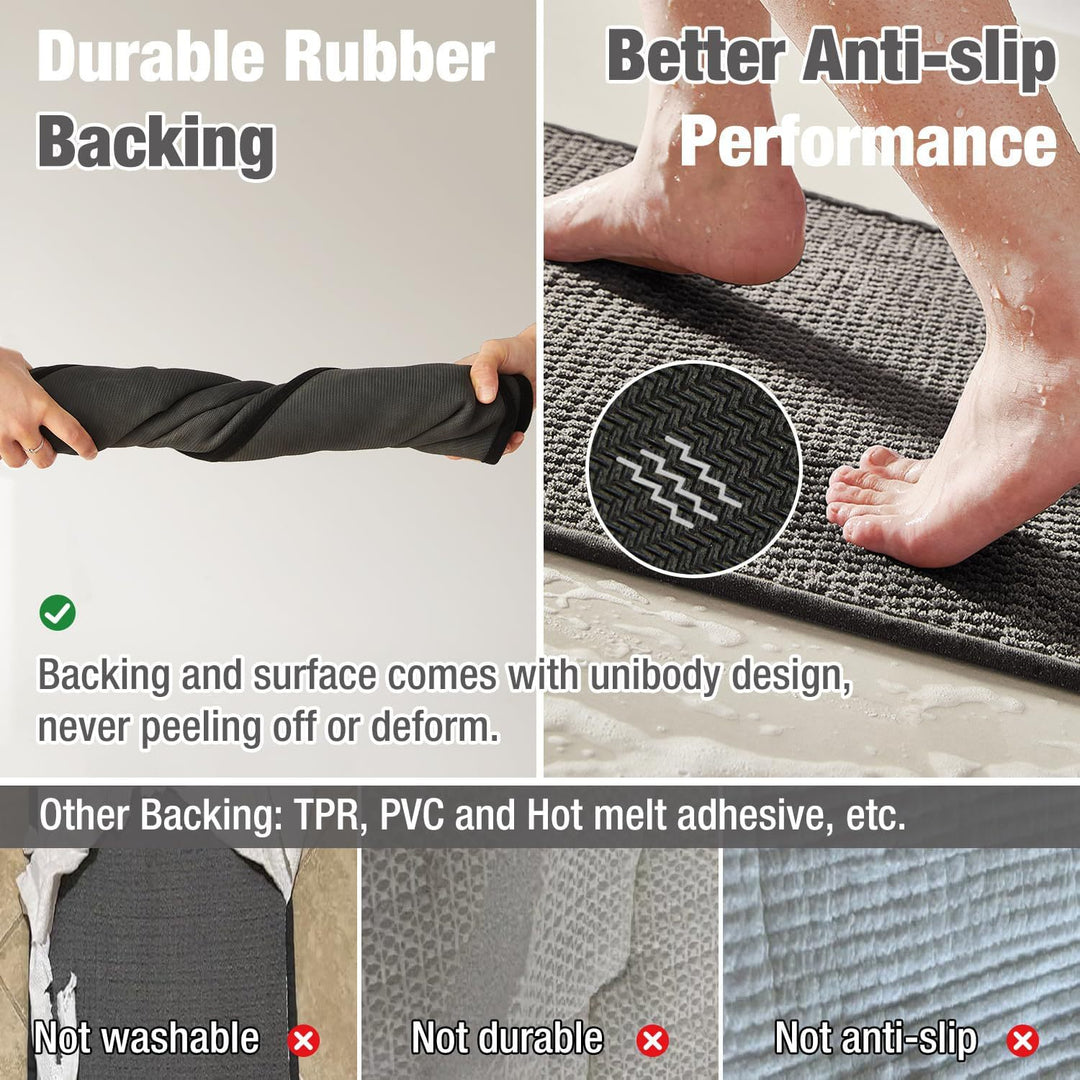 Textured Non-Slip Bath Comfort Mat