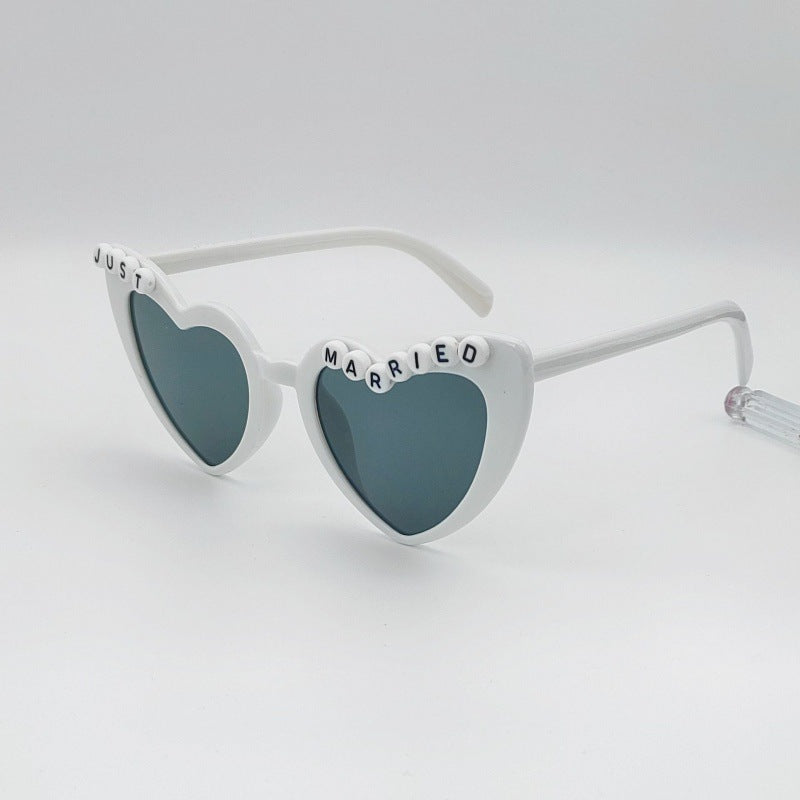 Heart-Shaped Bridal Sunglasses Kalsten
