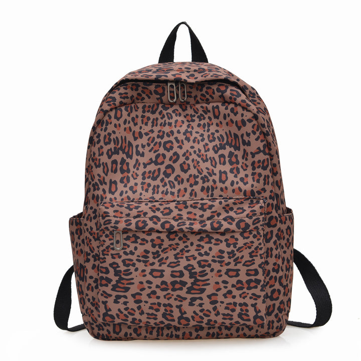 Stylish Backpack in Leopard Print Kalsten