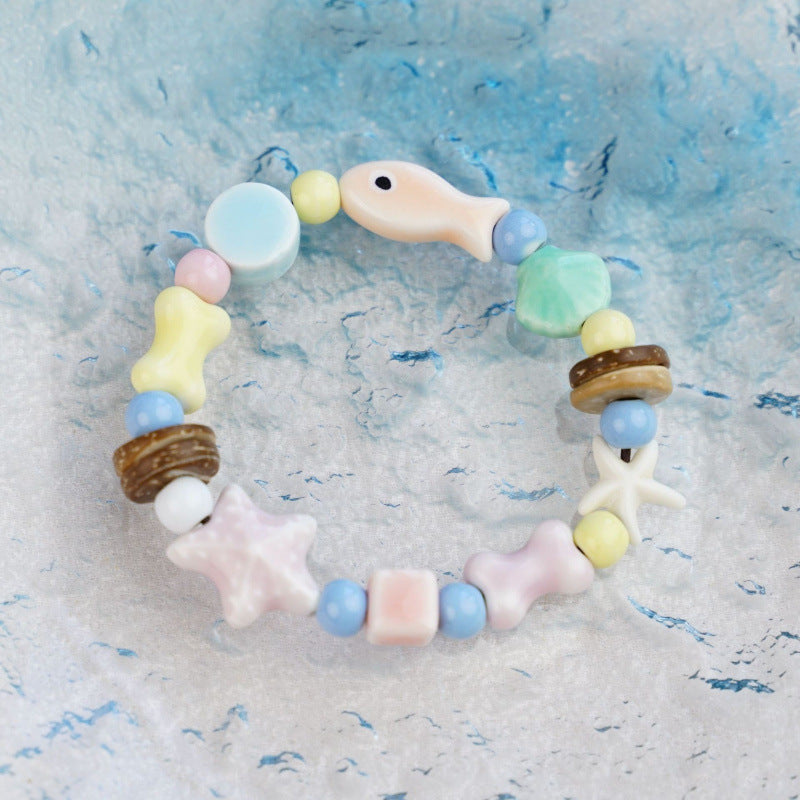 Heart-Shaped Beaded Bracelet Kalsten
