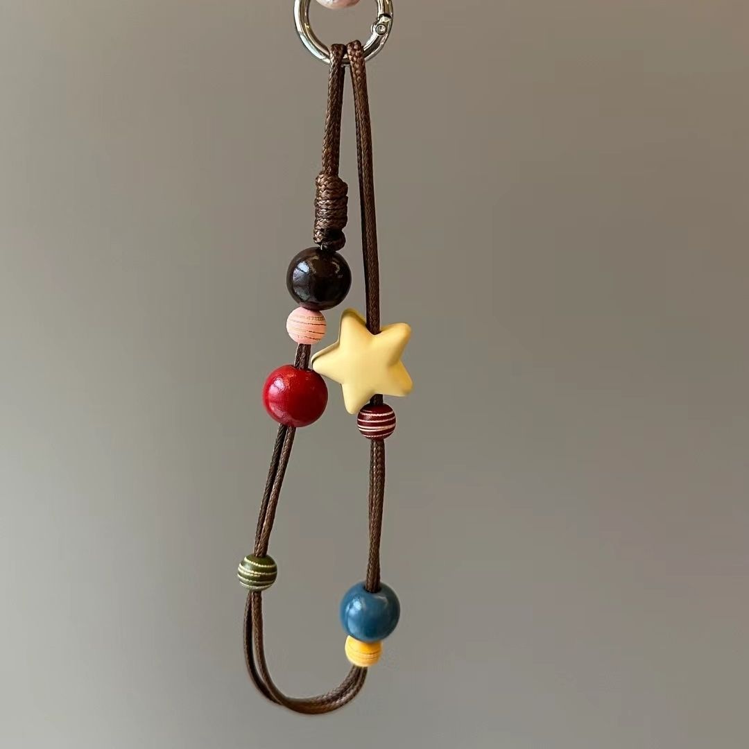 Decorative Beaded Charm Phone Lanyard Kalsten 1790135273