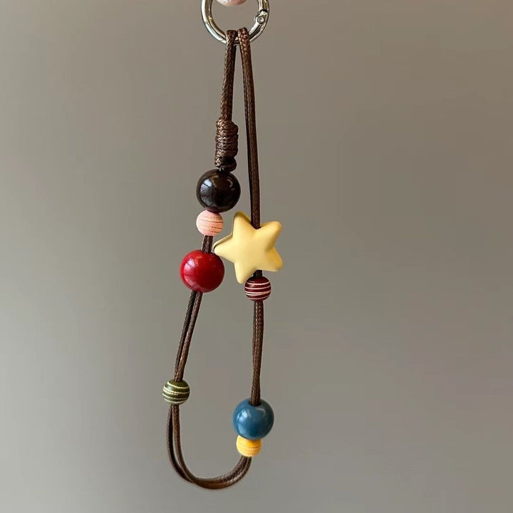 Decorative Beaded Charm Phone Lanyard Kalsten 1790135273